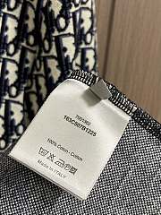 Fortok Dior Oblique Beige and Navy Knit Shirt - 2