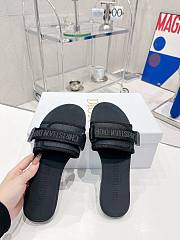 Fortok Dior Revolution Slides Black - 4