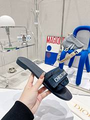 Fortok Dior Revolution Slides Blue - 5