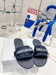 Fortok Dior Revolution Slides Blue - 3