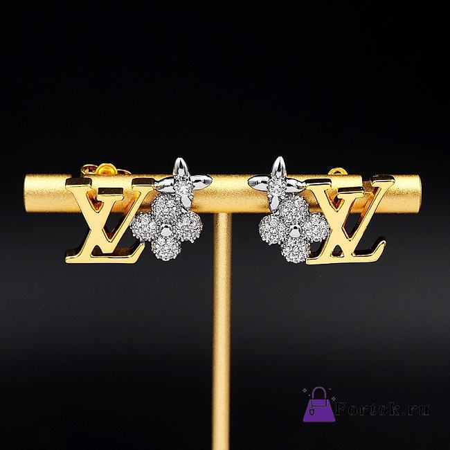 Fortok Louis Vuitton Gram Earrings - 1
