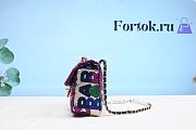 Chanel Flap Bag Printed Fabric Multicolor 24.5x15x5cm - 5