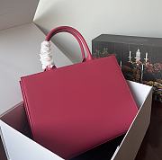 Fortok Dolice & Gabbana Pink DG Embossed Tote Bag 37×28×11.5cm - 6