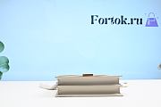 Fortok Saint Laurent Cassandra Medium Smooth Leather Bag in White 24x10x19.5cm - 6