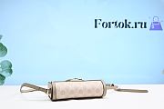 Fortok Gucci Mini Horsebit 1955 Bag Grey/Beige 699296 18x12x5cm - 6