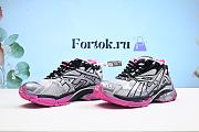 Fortok Balenciaga Runner Sneakers in Silver Pink  - 2