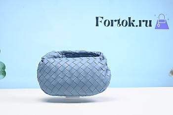 Fortok Bottega Veneta Jodie Bag in Light Blue 28cm