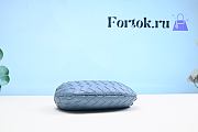 Fortok Bottega Veneta Jodie Bag in Light Blue 28cm - 6