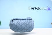 Fortok Bottega Veneta Jodie Bag in Light Blue 28cm - 2