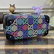 Fortok Gucci Globe-Trotter GG Beauty Case In Multicolor And Ebony GG Supreme Canvas  - 6