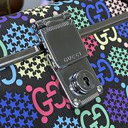 Fortok Gucci Globe-Trotter GG Beauty Case In Multicolor And Ebony GG Supreme Canvas  - 5
