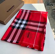 Fortok Burberry Scarf Red 70x200cm - 2