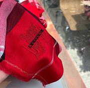 Fortok Burberry Scarf Red 70x200cm - 4