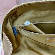 Fortok Miumiu Arcadie Matelassé Leather Tote Bag Brown 27x12x9cm - 5