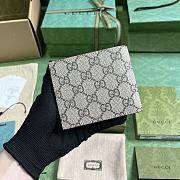 Fortok Gucci Wallet With GG Detail Red 11x9cm - 3