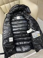 Fortok Moncler Down Jacket in Black - 6