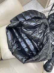 Fortok Moncler Down Jacket in Black - 4