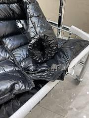 Fortok Moncler Down Jacket in Black - 3