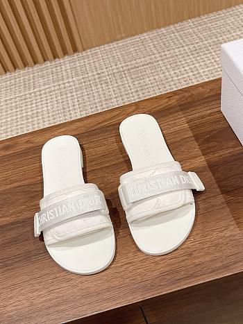 Fortok Dior Revolution Slides White