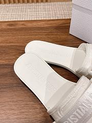 Fortok Dior Revolution Slides White - 5