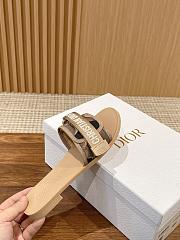 Fortok Dior Revolution Slides Beige - 5