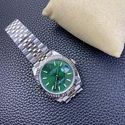 Fortok Rolex Datejust Green 36mm - 3