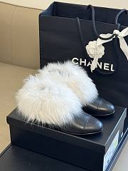 Fortok Chanel Fur Short Boots - 1