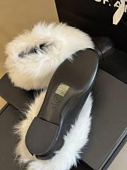 Fortok Chanel Fur Short Boots - 2