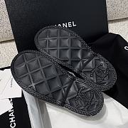 Fortok Chanel 23A Rain Boots White CC Logo - 3