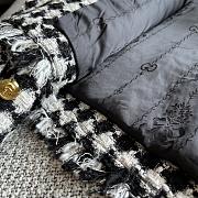 Fortok Gucci Black&White Plaid Tweed Jacket  - 6