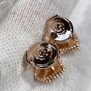Fortok Van Cleef & Arpels Red Heart Earrings - 2