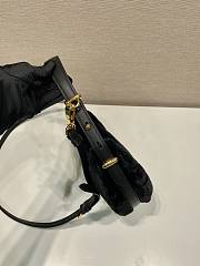 Fortok Prada Moon Shearling Bag in Black 22.5x18.5x6.5cm - 6
