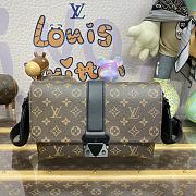 Fortok Louis Vuitton S-Cape Messenger Bag Brown M46794 28x16x10cm - 1