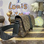 Fortok Louis Vuitton S-Cape Messenger Bag Brown M46794 28x16x10cm - 6