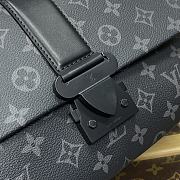 Fortok Louis Vuitton S-Cape Messenger Bag Black M46794 28x16x10cm - 5