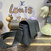 Fortok Louis Vuitton S-Cape Messenger Taurillon Monogram Bag Black M23741 28x16x10cm - 2