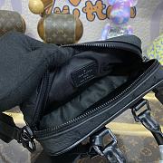 Fortok Louis Vuitton Nano Porte Documents Voyage Taurillon Monogram Bag M82770 20x13x5.5cm - 5