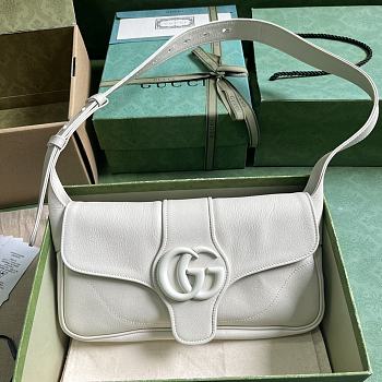 Fortok Gucci Aphrodite Small Shoulder Bag in White 27x14x5cm