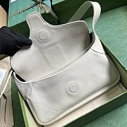 Fortok Gucci Aphrodite Small Shoulder Bag in White 27x14x5cm - 5