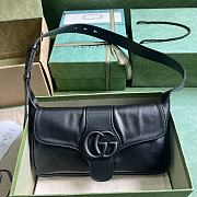 Fortok Gucci Aphrodite Small Shoulder Bag in Black 27x14x5cm - 1