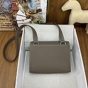 Fortok Hermes Sac A Depeches Togo Leather Bag in Dark Green 21cm - 4