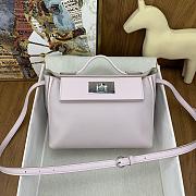 Fortok Hermes Kelly Evercolor Mini Bag in Light Pink 21cm - 1