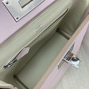 Fortok Hermes Kelly Evercolor Mini Bag in Light Pink 21cm - 6