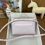 Fortok Hermes Kelly Evercolor Mini Bag in Light Pink 21cm - 4