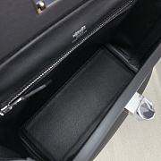 Fortok Hermes Kelly Evercolor Mini Bag in Black 21cm - 2