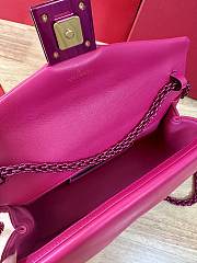 Fortok Valentino One Stud Bag Pink 26x11x5cm - 2