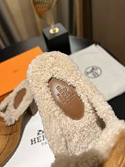 Fortok Hermes Flore 60 Mules in Brown - 5
