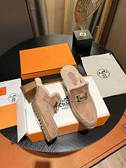 Fortok Hermes Flore 60 Mules in Beige - 6