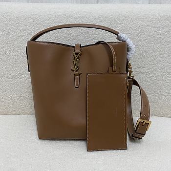 Fortok Saint Laurent Le 37 Bucket Bag Brown 20x25x16cm