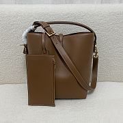 Fortok Saint Laurent Le 37 Bucket Bag Brown 20x25x16cm - 2